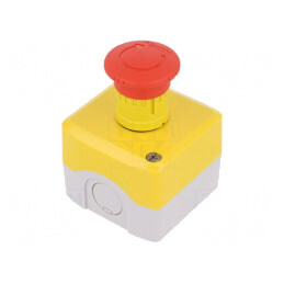 Buton de comandă Harmony XB5 cu cap ciupercă IP66 | Electronic-mag.ro | Componente Electronice