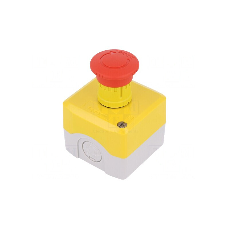 Buton de comandă Harmony XB5 cu cap ciupercă IP66 | Electronic-mag.ro | Componente Electronice