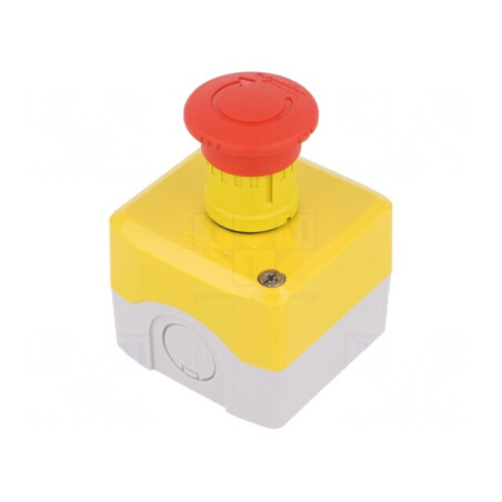 Buton de comandă Harmony XB5 cu cap ciupercă IP66 | Electronic-mag.ro | Componente Electronice