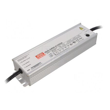 Alimentator LED 250W IP65 119-238VDC 525-1050mA | Electronic-mag.ro | Componente Electronice
