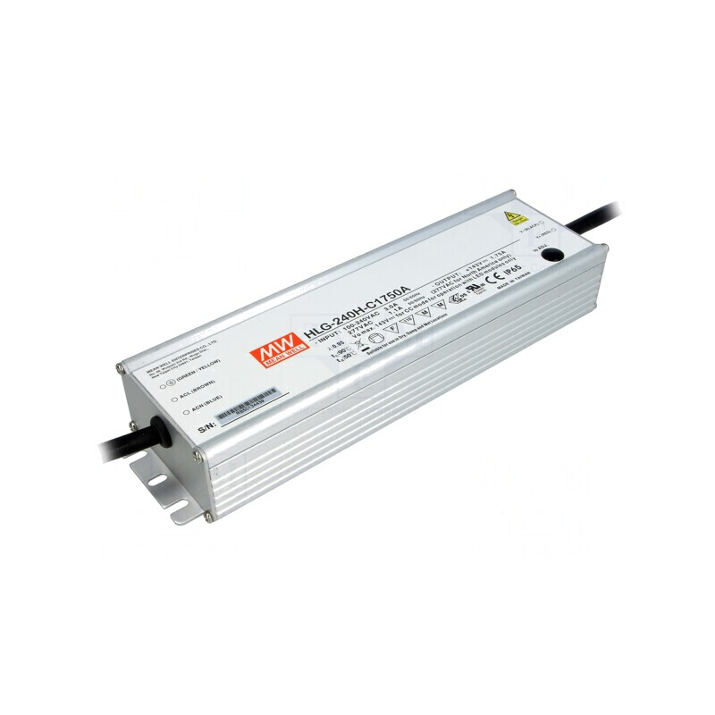 Alimentator LED 250W IP65 71-143V 875-1750mA | Electronic-mag.ro | Componente Electronice Alimentator LED 250W IP65 71-143V 875-1750mA | Electronic-mag.ro | Componente Electronice