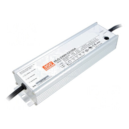Alimentator LED 250W IP65 59-119V 1050-2100mA | Electronic-mag.ro | Componente Electronice