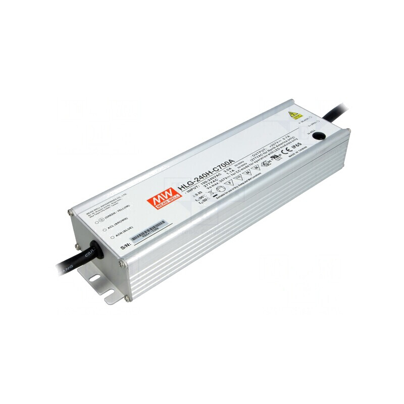 Alimentator LED 250W IP65 HLG-240H-C700A | Electronic-mag.ro | Componente Electronice