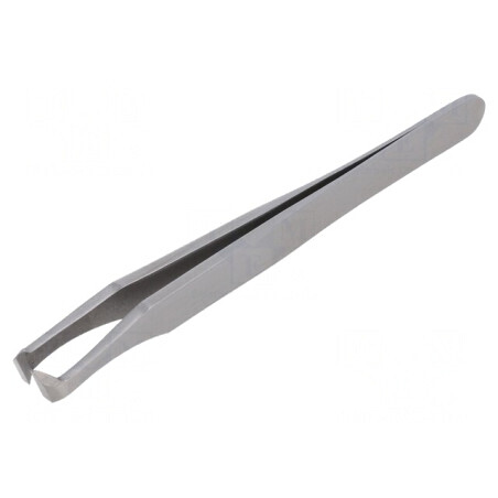 Pensetă de Precizie cu Vârf Curbat 115mm | Electronic-mag.ro | Componente Electronice
