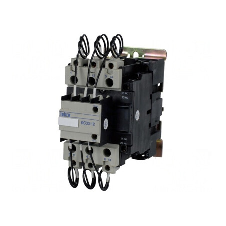 Contactor 3P pentru Șină DIN 240V/440V | Electronic-mag.ro | Componente Electronice