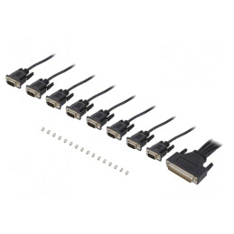 Cablu de Conexiune 1m D-Sub 78pin la D-Sub 9pin x8 | Electronic-mag.ro | Componente Electronice