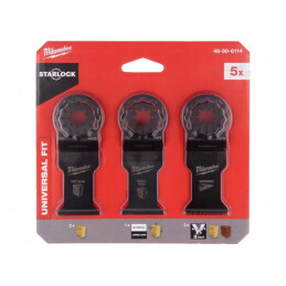 Set pânze ferăstrău multitool pentru lemn și metal, 5 buc. | Electronic-mag.ro | Componente Electronice