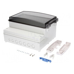 Carcasă de montat pe perete ABS 280x219x156 mm | Electronic-mag.ro | Componente Electronice