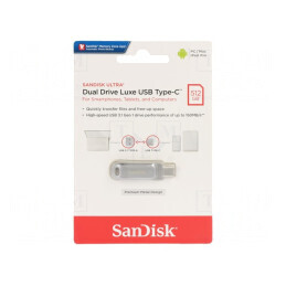 Stick USB 3.1 512GB Dual - USB A/USB C | Electronic-mag.ro | Componente Electronice