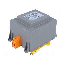 Transformator încapsulat 100VA 230V-24V 4.16A IP00 | Electronic-mag.ro | Componente Electronice