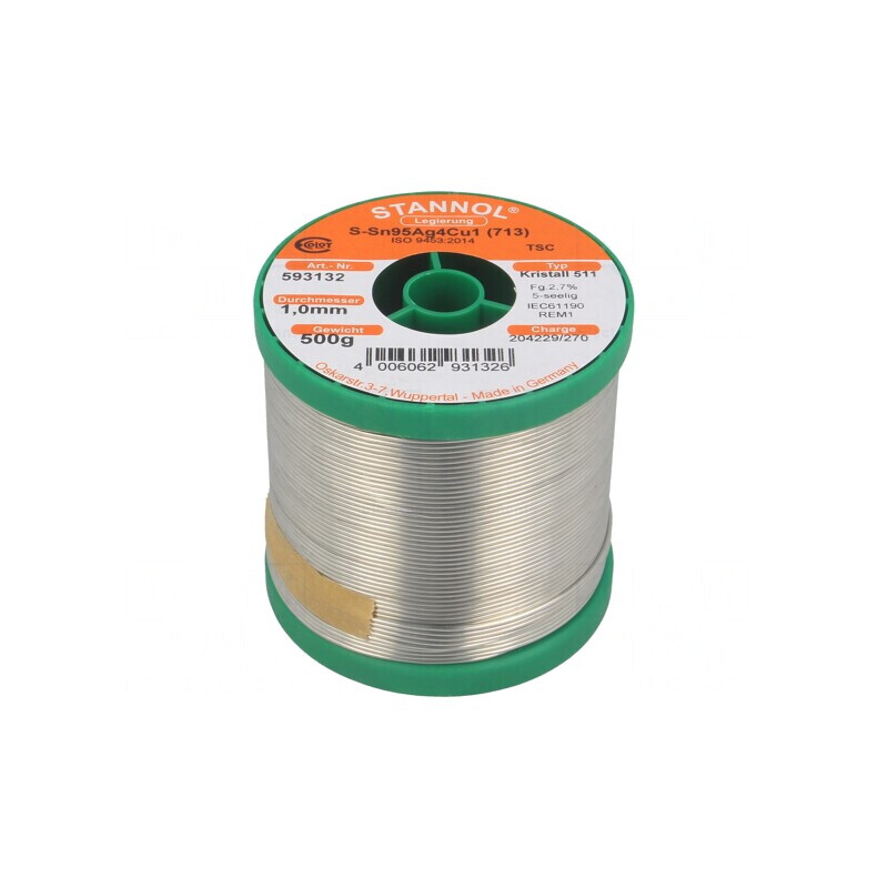 Sârmă de Lipit fără Plumb 1mm 0,5kg | Electronic-mag.ro | Componente Electronice Sârmă de Lipit fără Plumb 1mm 0,5kg | Electronic-mag.ro | Componente Electronice