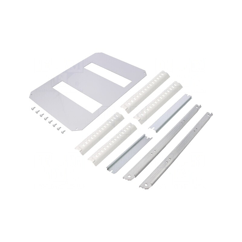 Cadru cu șine DIN și mască ARCA403021 | Electronic-mag.ro | Componente Electronice