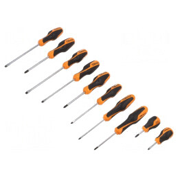 Set Șurubelnițe Phillips și Plată BETAGRIP 10 Bucăți | Electronic-mag.ro | Componente Electronice