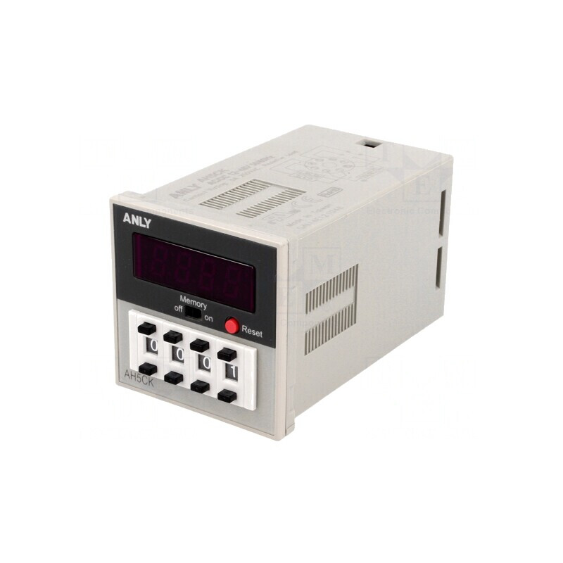 Contor Electronic LED cu Indicator Mecanic Impulsuri 9999 SPDT 12-48V AC/DC | Electronic-mag.ro | Componente Electronice Contor Electronic LED cu Indicator Mecanic Impulsuri 9999 SPDT 12-48V AC/DC | Electronic-mag.ro | Componente Electronice