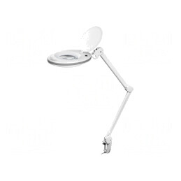 Lupă de Masă cu Iluminare LED 8W 6500K Ø127mm | Electronic-mag.ro | Componente Electronice