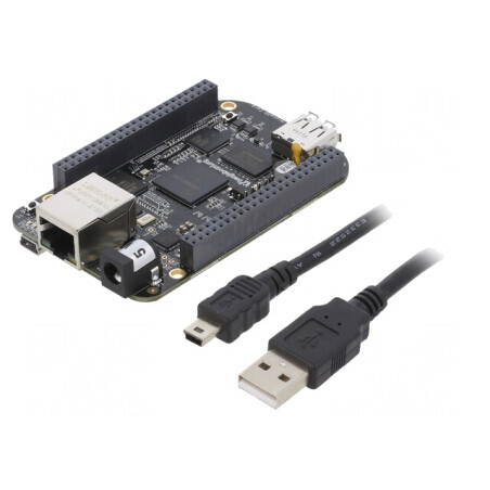BeagleBoard Black Rev C 5VDC Cortex A8 1GHz Monoplacă | Electronic-mag.ro | Componente Electronice