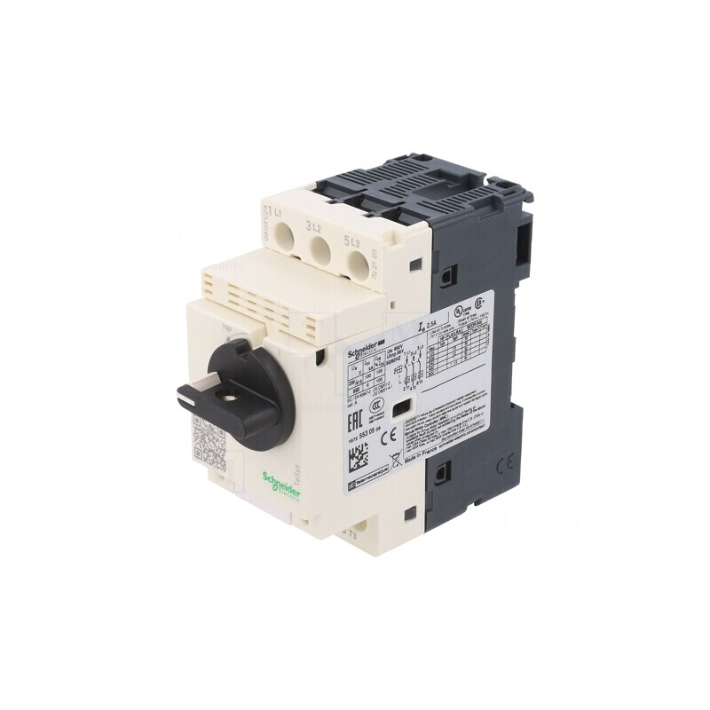 Întrerupător Motor 0,75kW 230-690V pentru Șină DIN IP20 GV2L07 | Electronic-mag.ro | Componente Electronice