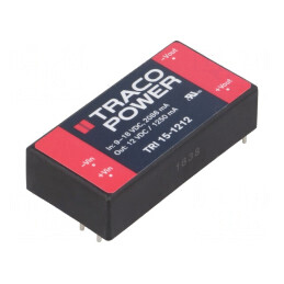 Convertor DC/DC 15W 9-18V la 12V 1.25A | Electronic-mag.ro | Componente Electronice