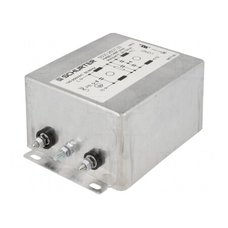 Filtru anti-interferențe 250VAC 1uF 10nF 0.6mH 2.5mΩ | Electronic-mag.ro | Componente Electronice