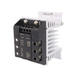 Releu Semiconductor 15A 3-Fazat 24-240VAC 130mm | Electronic-mag.ro | Componente Electronice