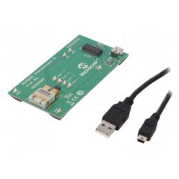 Kit de Dezvoltare Microchip cu Cablu USB și Placă Prototip | Electronic-mag.ro | Componente Electronice