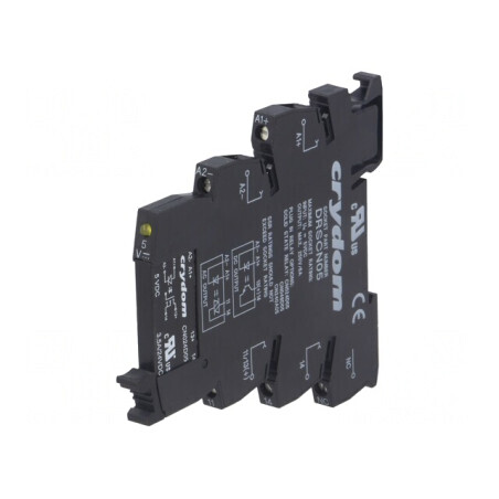 Releu semiconductor 5VDC 3,5A 24VDC șină DIN | Electronic-mag.ro | Componente Electronice