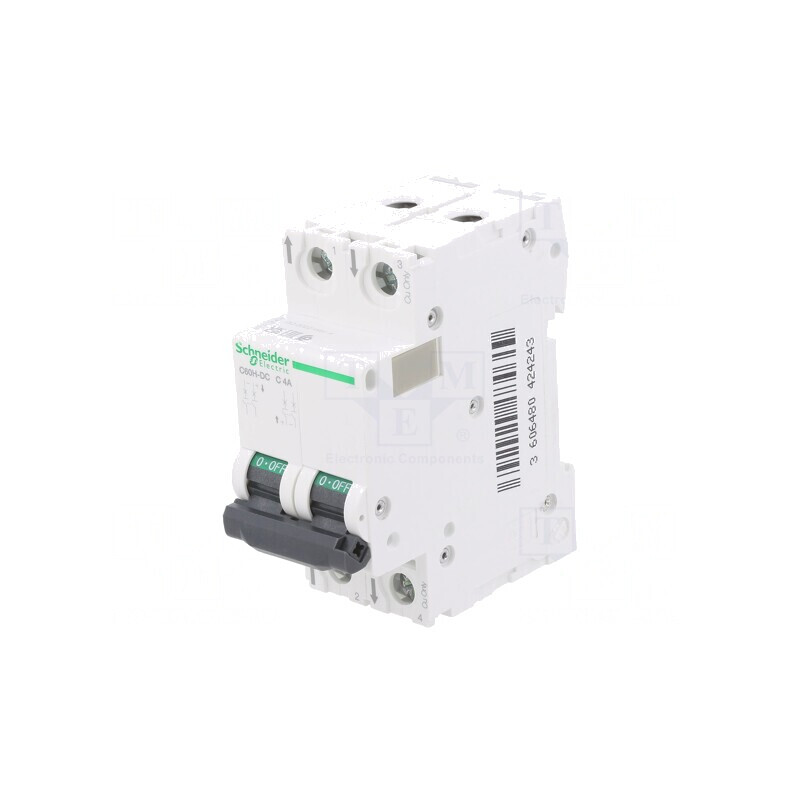 Întrerupător de Supracurent 500VDC 4A 2P C | Electronic-mag.ro | Componente Electronice