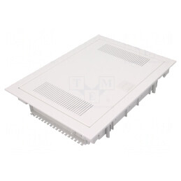 Carcasă Multimedia de Perete Albă din Oțel IP30 Serie MSF RP | Electronic-mag.ro | Componente Electronice