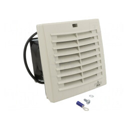 Ventilator AC axial 115VAC 120x88x92mm 23m3/h 43dBA cu bilă | Electronic-mag.ro | Componente Electronice