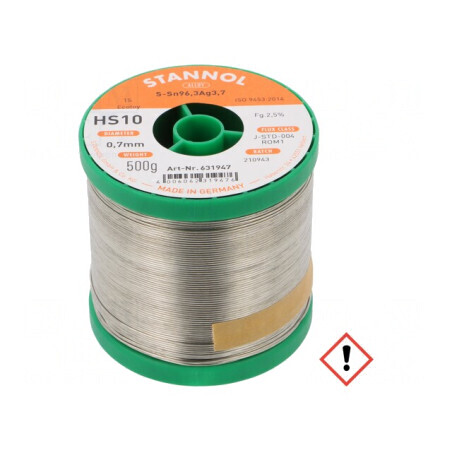 Sârmă de lipit fără plumb 0,7mm 0,5kg | Electronic-mag.ro | Componente Electronice