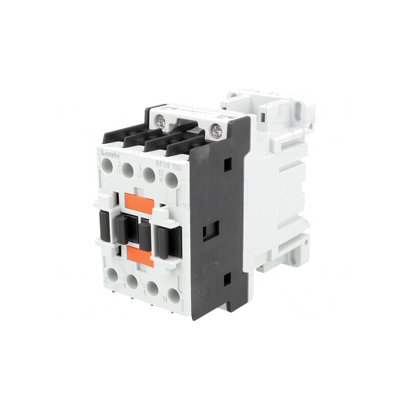 Contactor 3P NO 220VDC 9A BF0910D220 | Electronic-mag.ro | Componente Electronice
