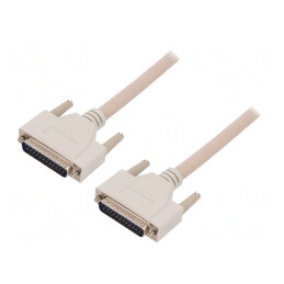 Cablu D-Sub 25pin Tată 3m | Electronic-mag.ro | Componente Electronice