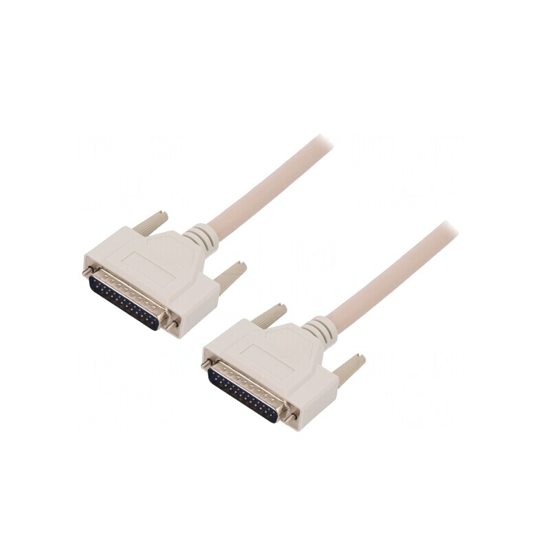 Cablu D-Sub 25pin Tată 3m | Electronic-mag.ro | Componente Electronice