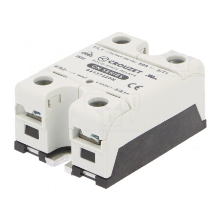 Releu Semiconductor 50A 1-Fazat 4-32VDC 48-660VAC | Electronic-mag.ro | Componente Electronice