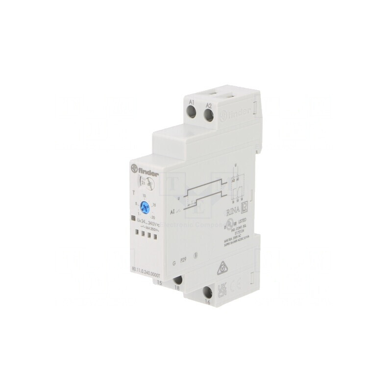 Timer Electronic 0.1s-24h SPDT pentru Șină DIN | Electronic-mag.ro | Componente Electronice