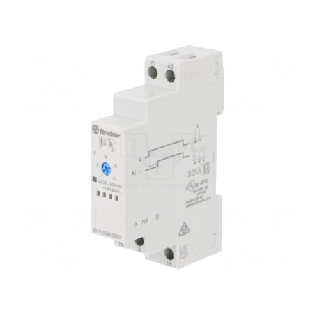Timer Electronic 0.1s-24h SPDT pentru Șină DIN | Electronic-mag.ro | Componente Electronice