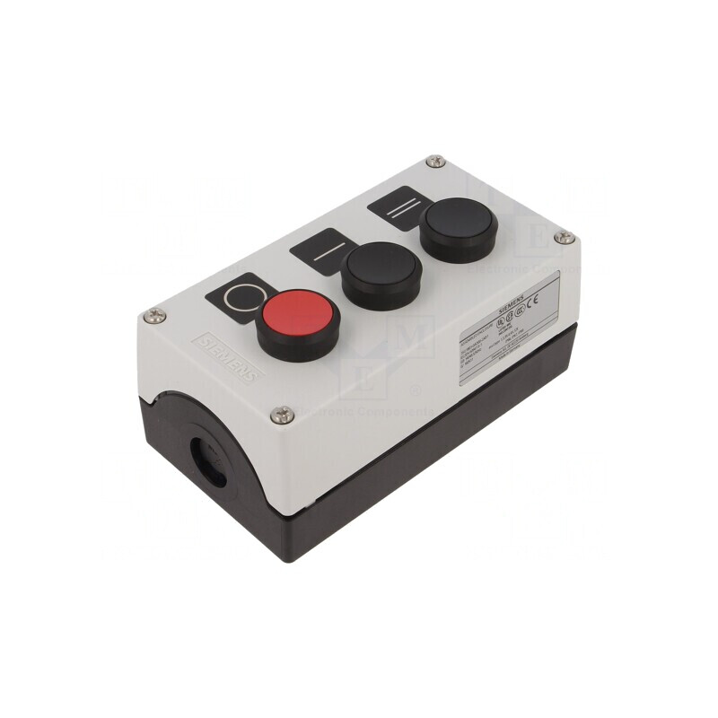 Cutie de Comandă 3 Butoane IP67 Plastic | Electronic-mag.ro | Componente Electronice