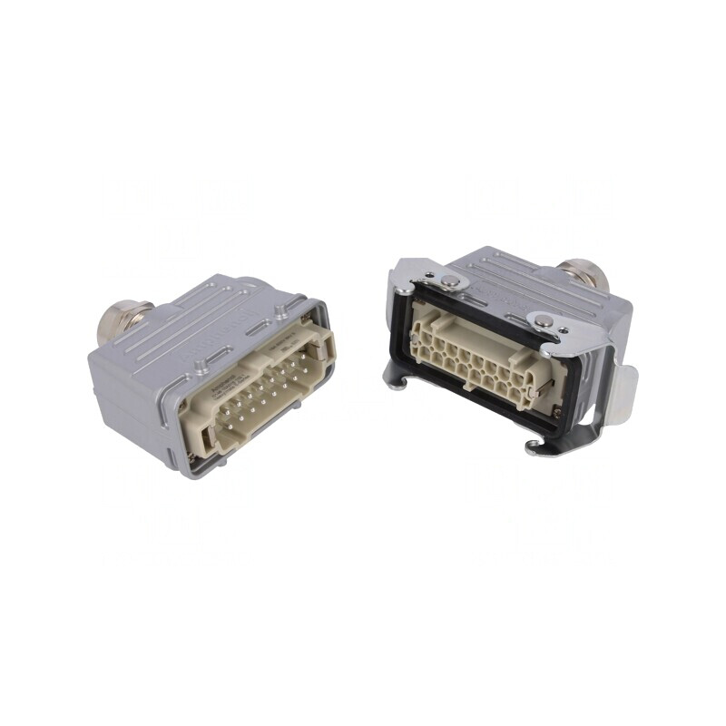 Conector HDC Tată-Mamă 16 PIN PE E16 | Electronic-mag.ro | Componente Electronice Conector HDC Tată-Mamă 16 PIN PE E16 | Electronic-mag.ro | Componente Electronice