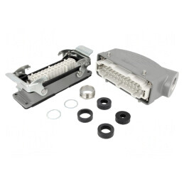 Conector HDC 24B Tată-Mamă 24PINS | Electronic-mag.ro | Componente Electronice