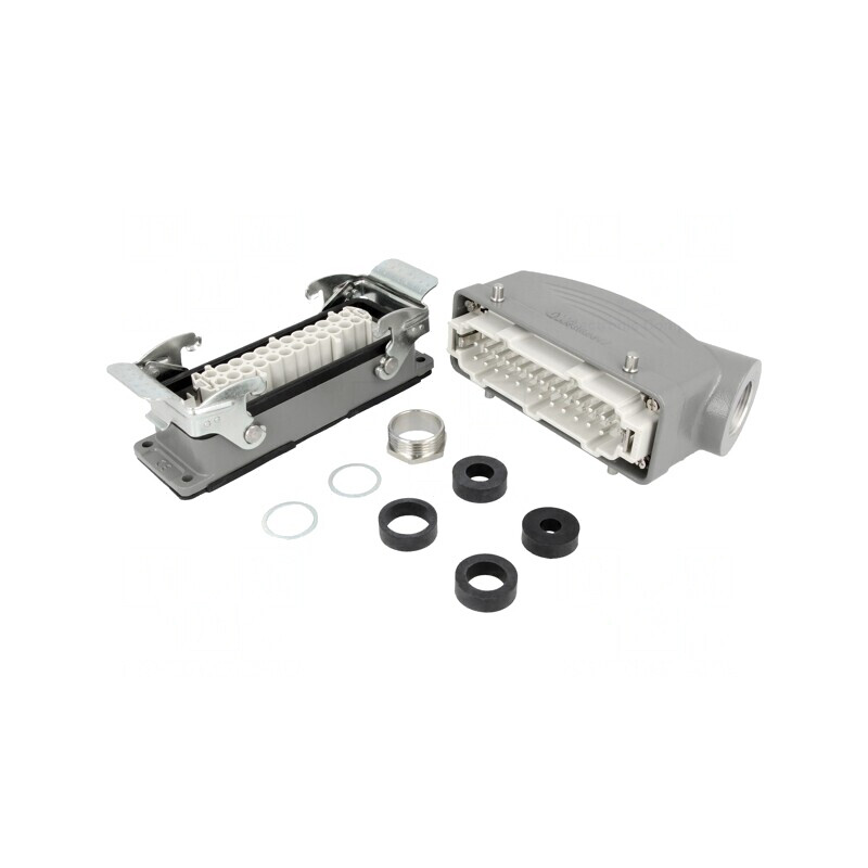 Conector HDC 24B Tată-Mamă 24PINS | Electronic-mag.ro | Componente Electronice