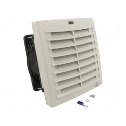 Ventilator AC Axial 115VAC 152x91x124mm 62m3/h 53dBA Cu Bilă