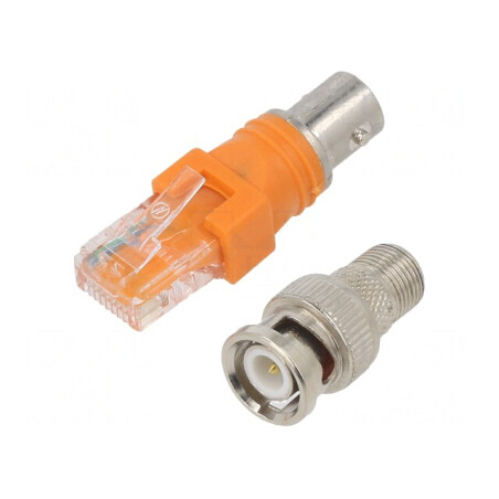 Adaptor BNC la RJ45 Coaxial | Electronic-mag.ro | Componente Electronice
