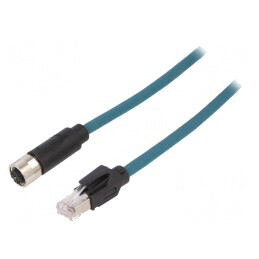 Cablu senzori și automatizări 8 pini X-ProfiNET | Electronic-mag.ro | Componente Electronice