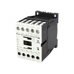 Contactor 4-Pole NC/NO 230V 4A pentru Șină DIN | Electronic-mag.ro | Componente Electronice