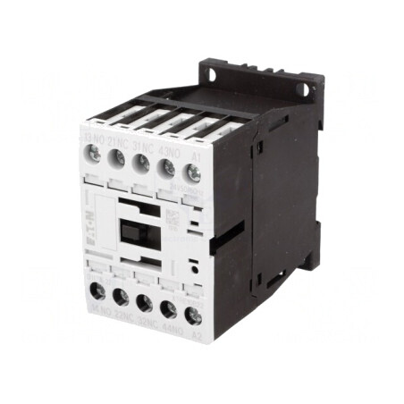 Contactor 4P NCx2 NOx2 24VAC 4A pentru șină DIN | Electronic-mag.ro | Componente Electronice