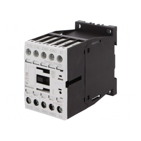 Contactor 4P NC NO 230VAC 4A DIN DILA-31 | Electronic-mag.ro | Componente Electronice