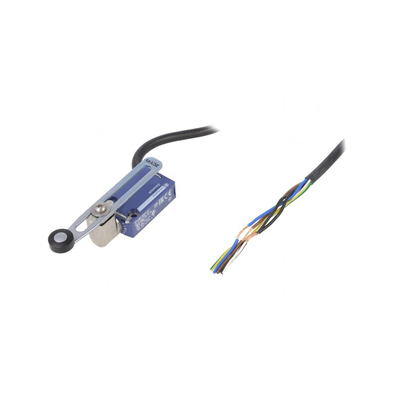 Limitator cursă NO NC 6A 250VAC 250VDC cablu 1m | Electronic-mag.ro | Componente Electronice