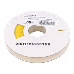 Manșon termocontractabil 3:1 9,5mm 13m galben | Electronic-mag.ro | Componente Electronice