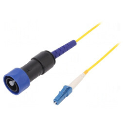 Patch Cord Fibră Optică Simplex Monomod Baionetă | Electronic-mag.ro | Componente Electronice