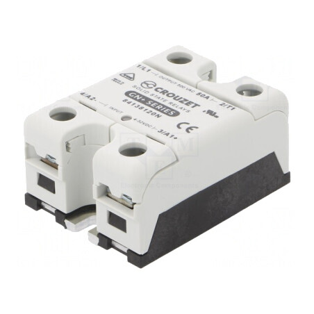 Releu Semiconductor 1-Fazat 50A 24-500VAC | Electronic-mag.ro | Componente Electronice